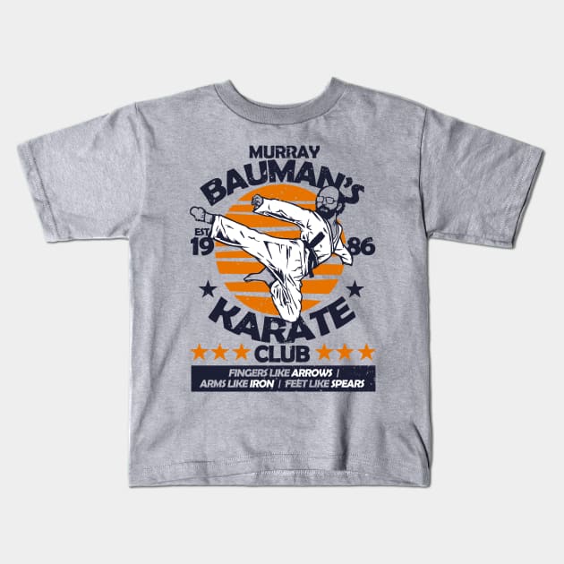 Murray Bauman's Karate Club Kids T-Shirt by NerdShizzle